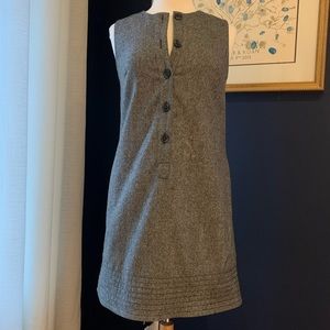 Gap Sleeveless Sheath Dress Wool Blend 4